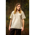 Imagen del producto Camisa medieval Erhart manga corta beige