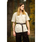 Imagen del producto Camisa medieval Erhart manga corta beige