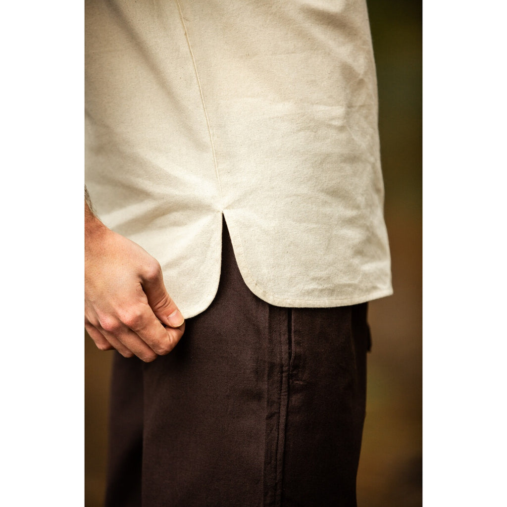 Imagen del producto Camisa medieval Erhart manga corta beige