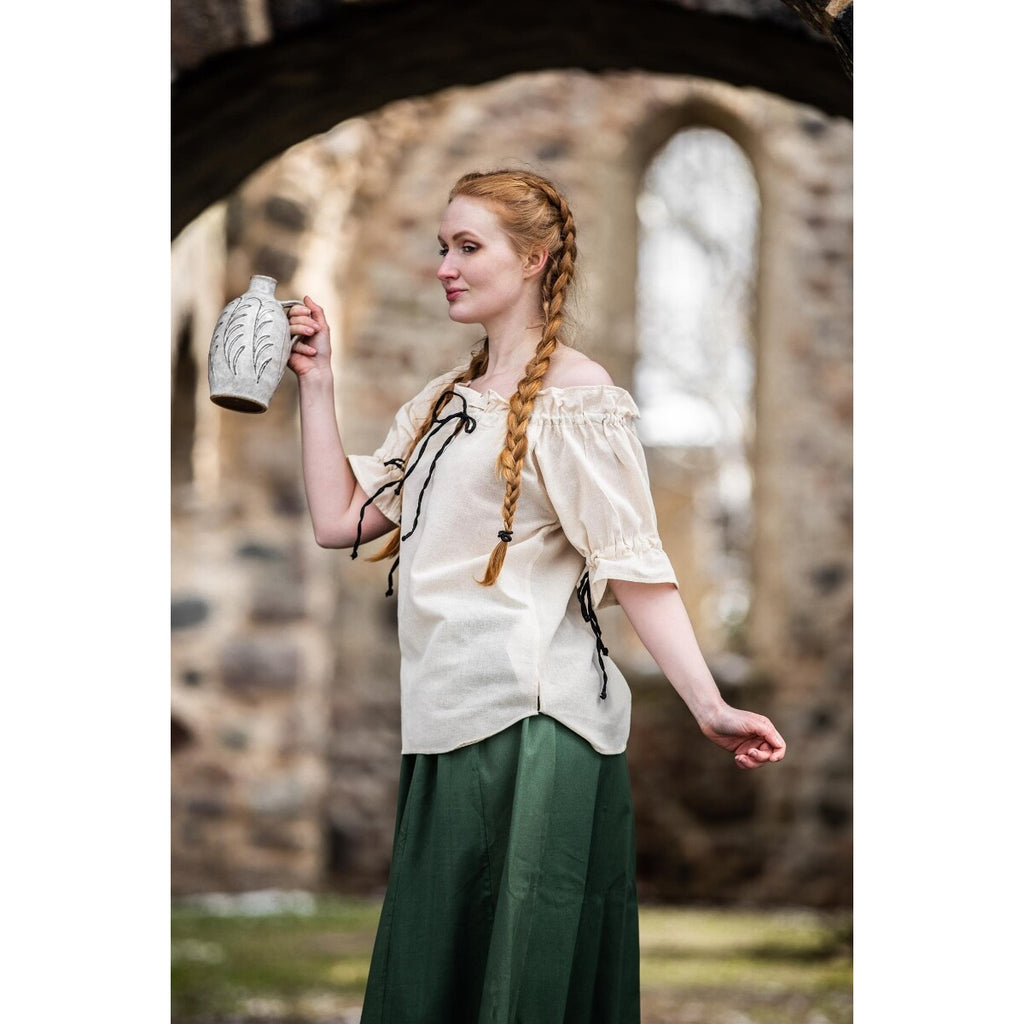 Imagen del producto Blusa medieval Amelia beige