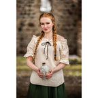 Imagen del producto Blusa medieval Amelia beige