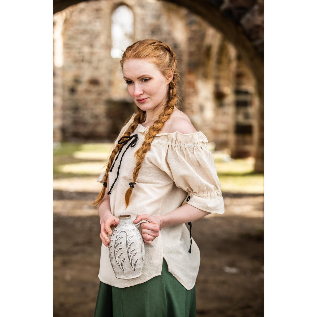 Imagen del producto Blusa medieval Amelia beige
