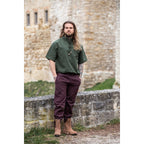 Imagen del producto Camisa medieval Erik manga corta verde