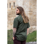 Imagen del producto Camisa medieval Erik manga corta verde