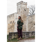 Imagen del producto Camisa medieval Erik manga corta verde