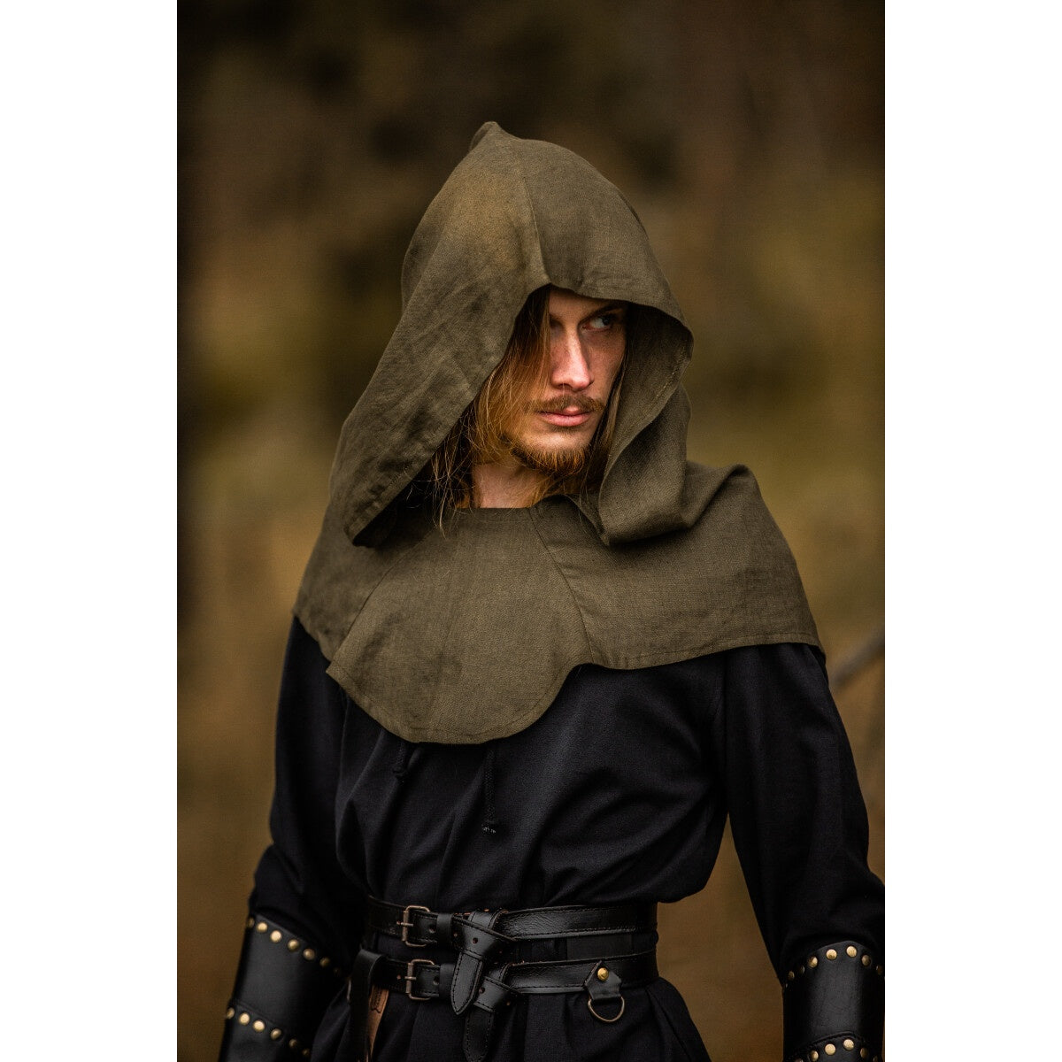 Imagen del producto Capucha medieval Mannix verde