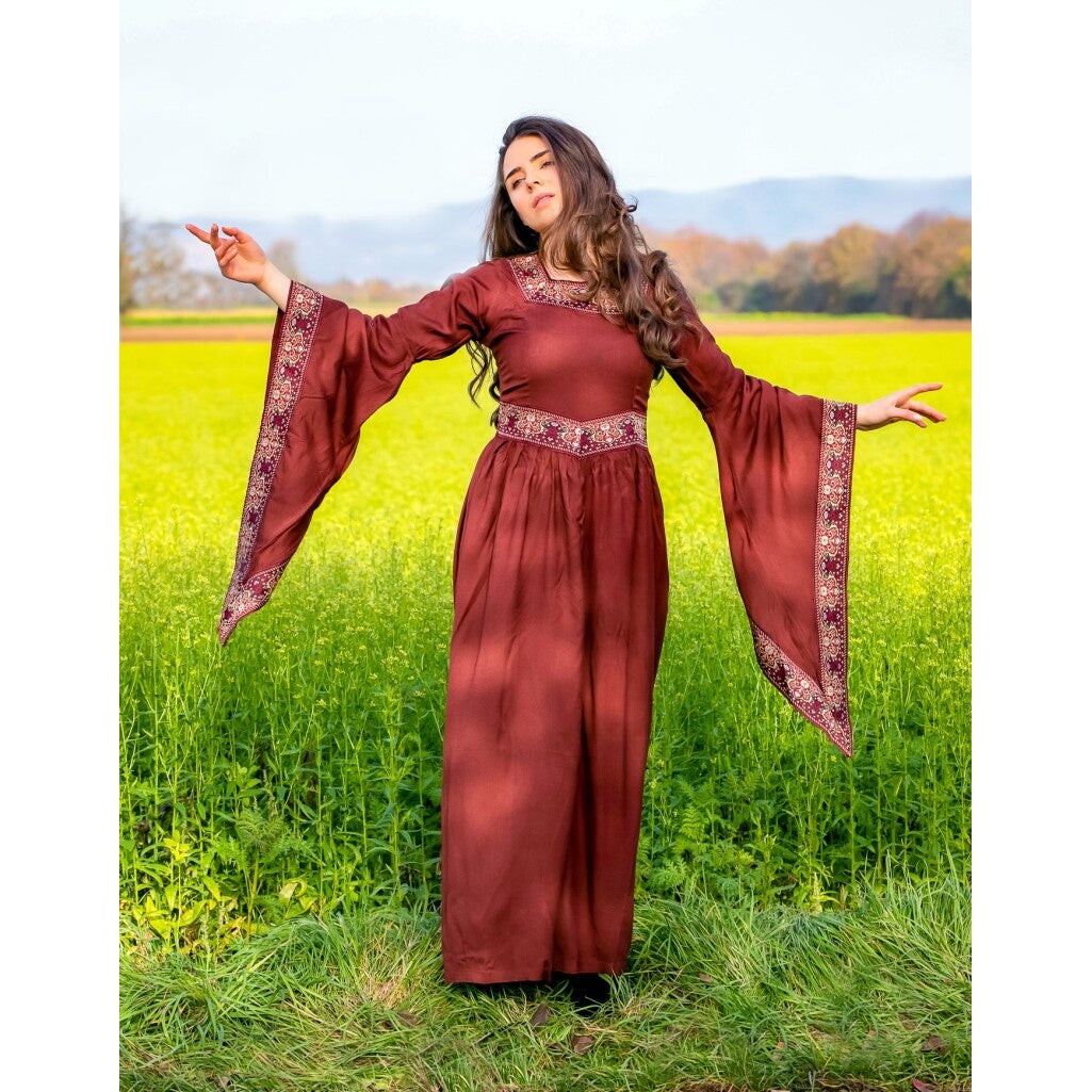 Imagen del producto Vestido medieval Katharina rojo