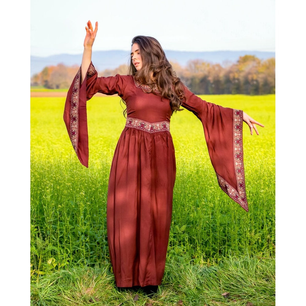 Imagen del producto Vestido medieval Katharina rojo
