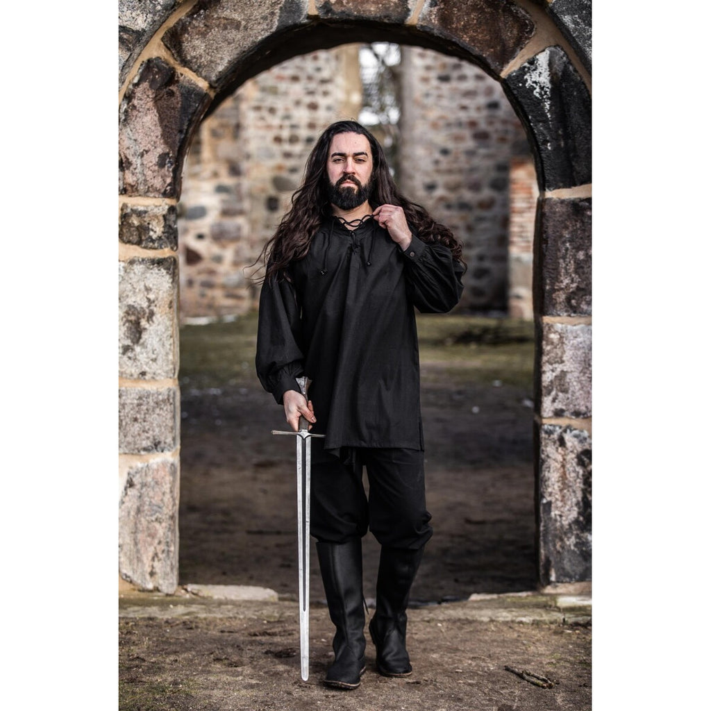 Imagen del producto Camisa medieval Ulrich negra