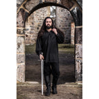 Imagen del producto Camisa medieval Ulrich negra