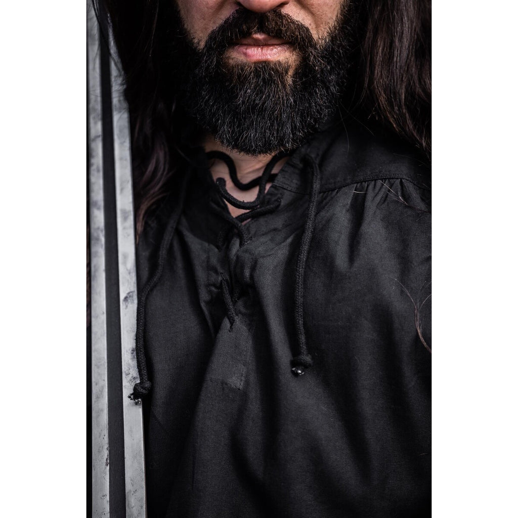 Imagen del producto Camisa medieval Ulrich negra