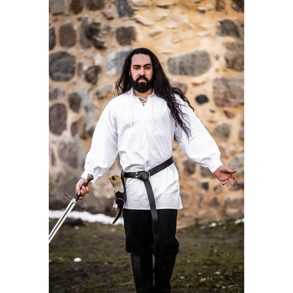 Imagen del producto Camisa medieval Ulrich blanca