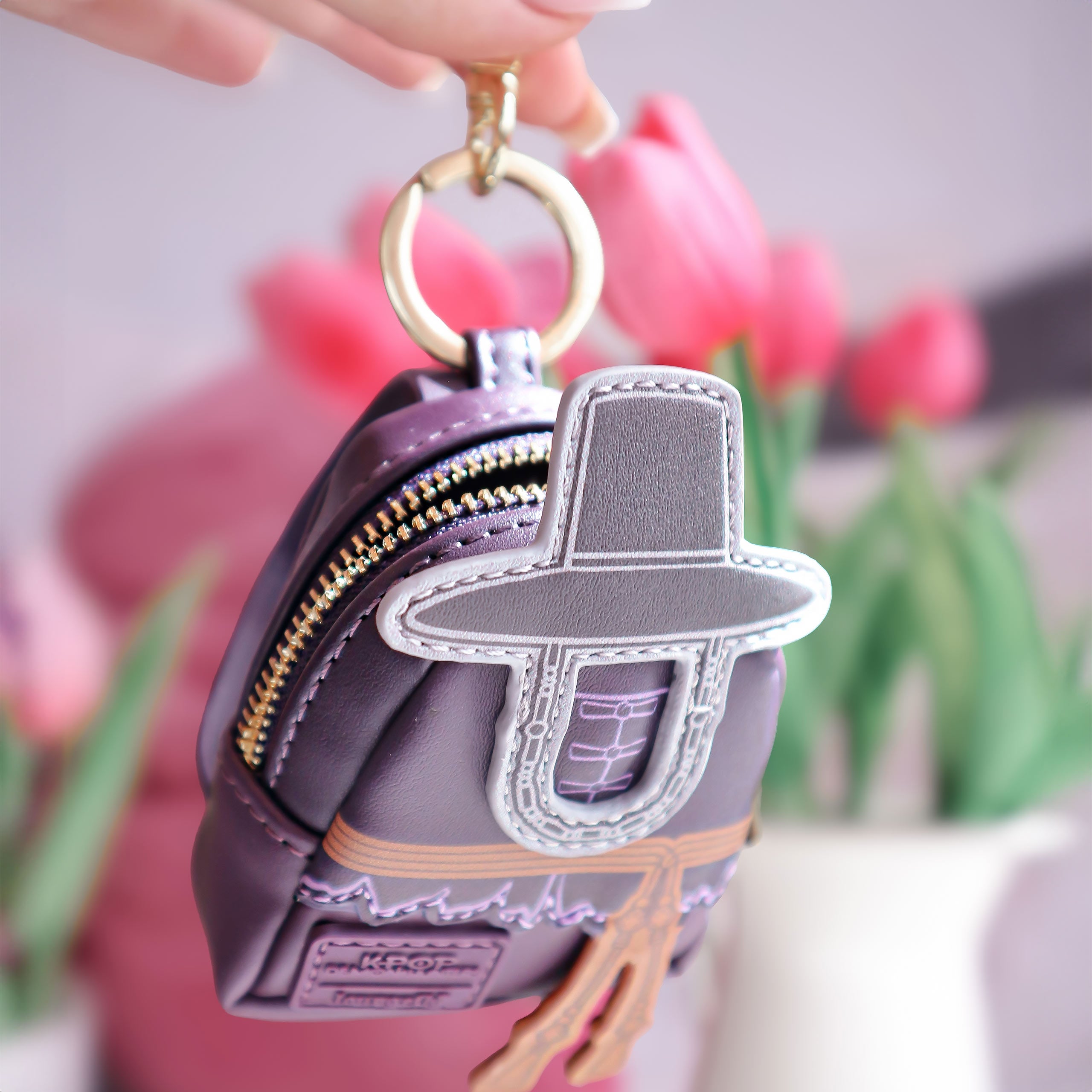 Imagen del producto KPop Demon Hunters – Llavero mystery mini mochila Funko Loungefly