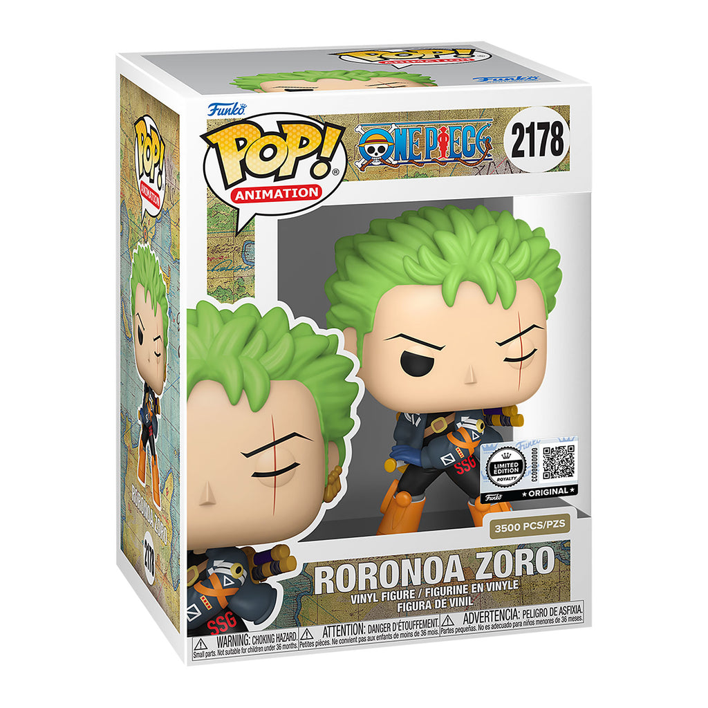 Imagen del producto One Piece – Zoro (Arco Egghead) figura Funko Pop Edición Limitada