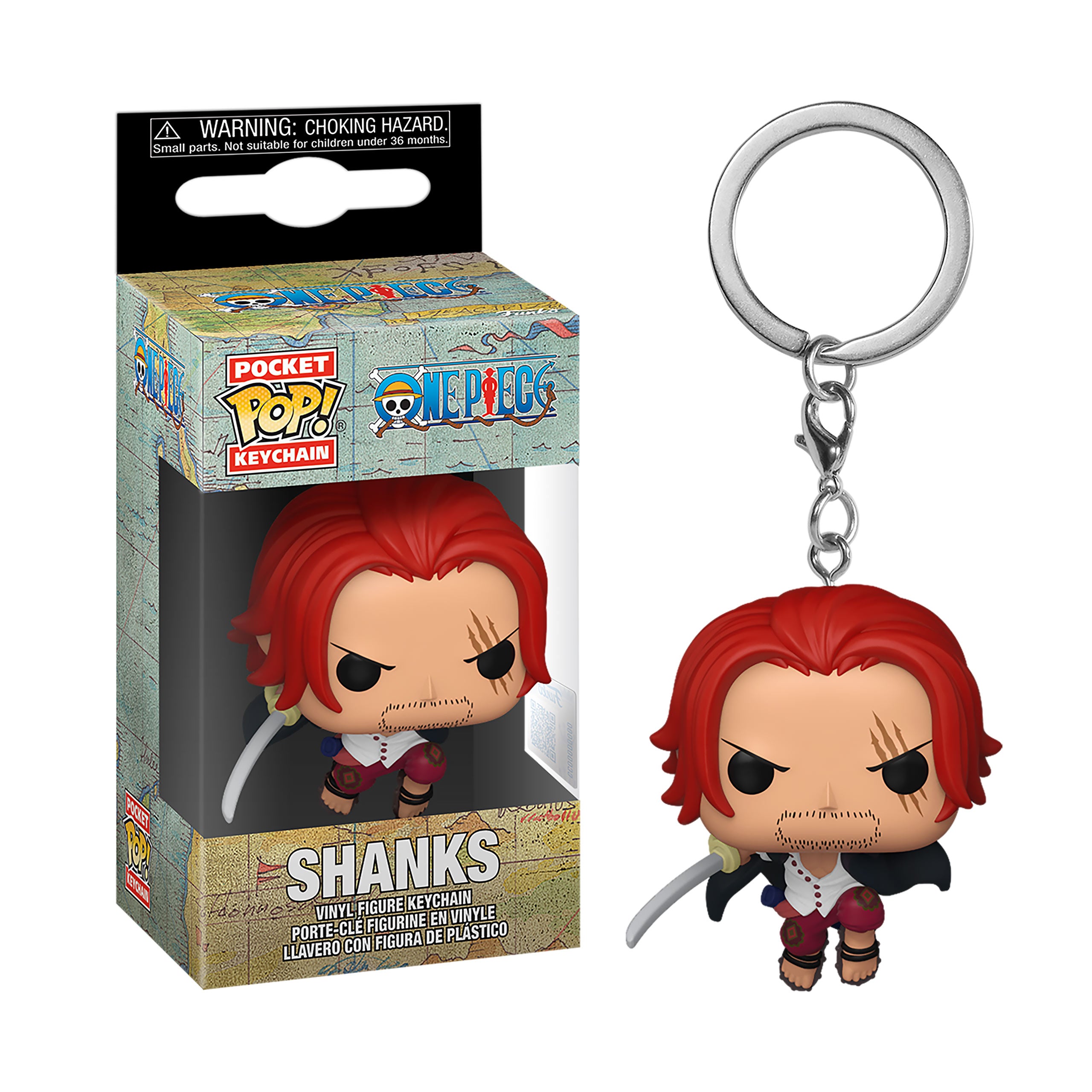 Imagen del producto One Piece - Llavero Shanks Funko Pop