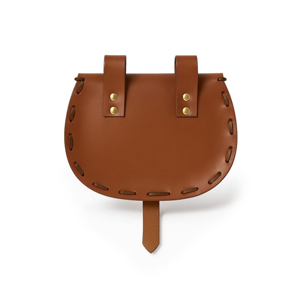 Imagen del producto Bolsa de cinturón medieval Erin de cuero con grabado celta