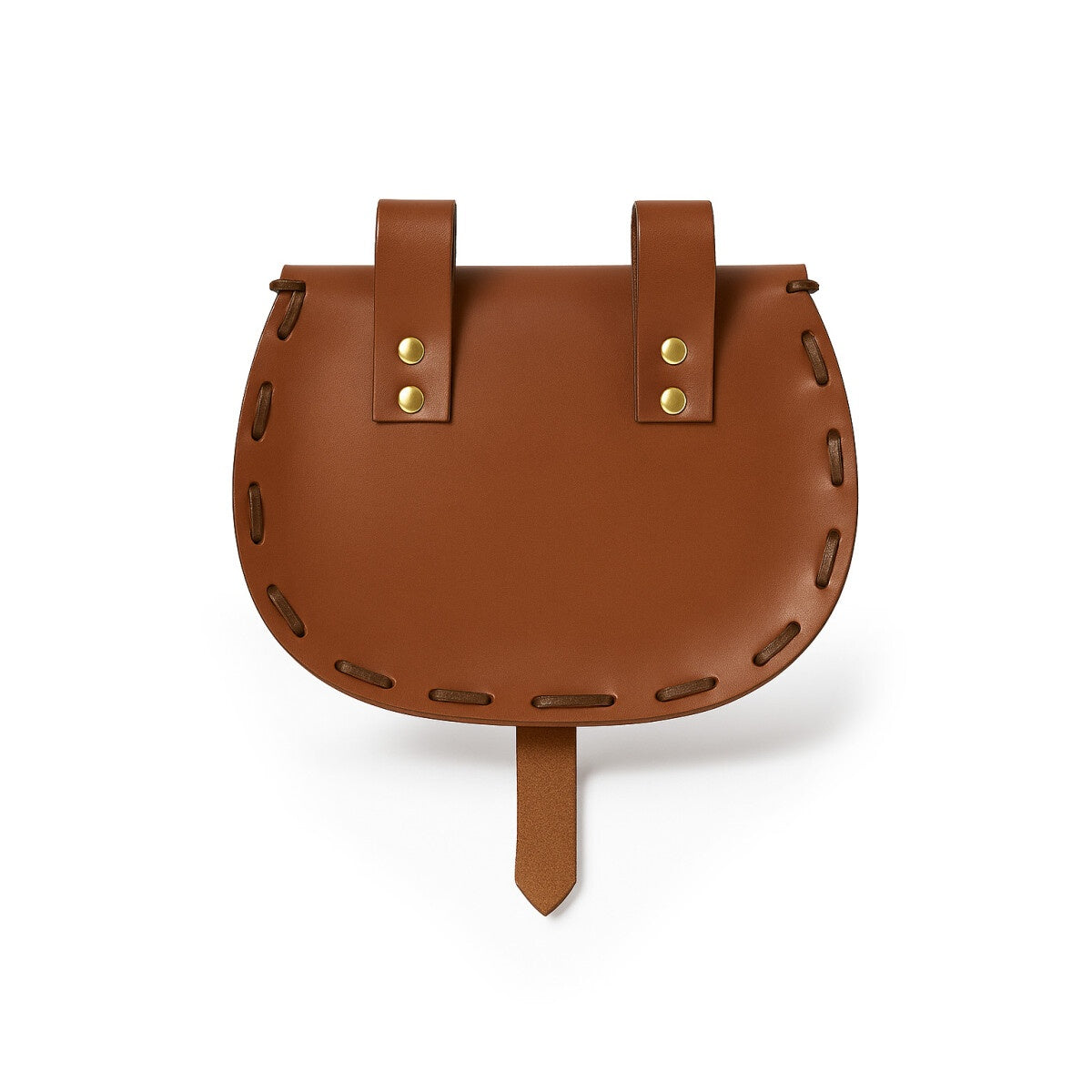 Imagen del producto Bolsa de cinturón medieval Erin de cuero con grabado celta