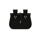 Imagen del producto Bolsa de cinturón medieval Alba con relieve negro