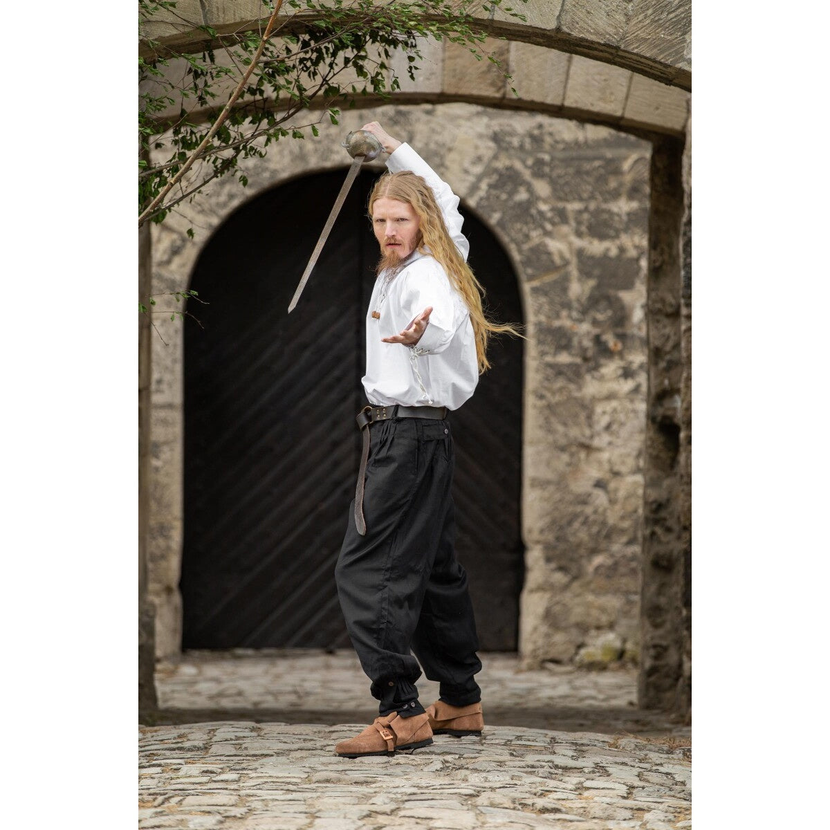 Imagen del producto Pantalón medieval Eckart negro