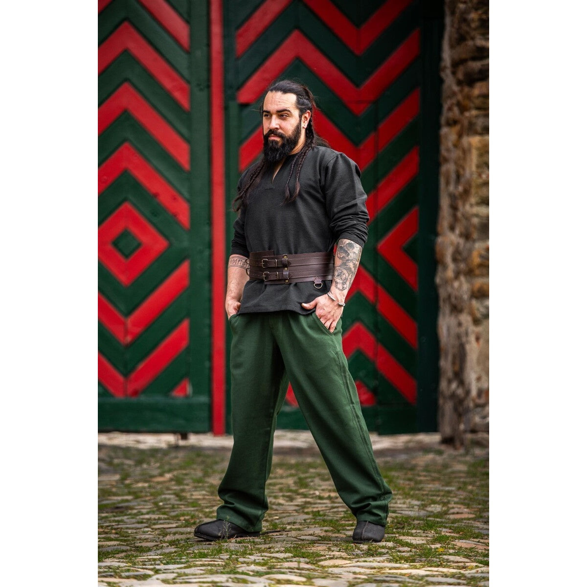 Imagen del producto Pantalón medieval Dirk verde