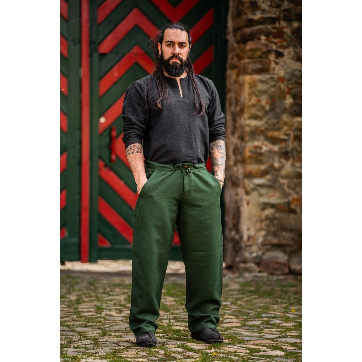Imagen del producto Pantalón medieval Dirk verde