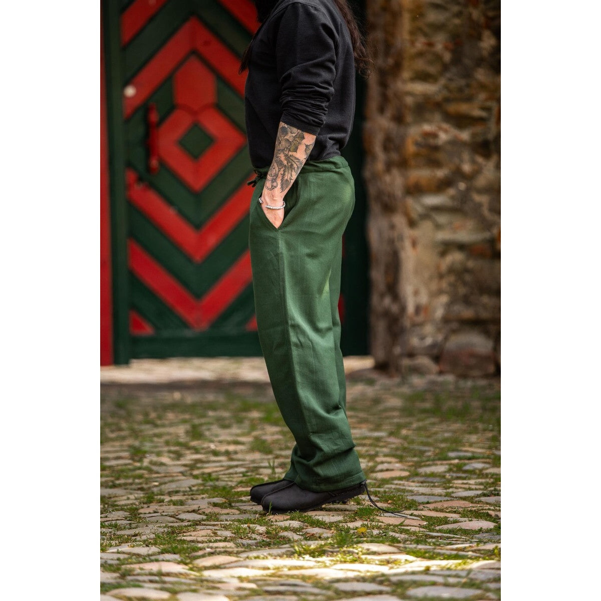 Imagen del producto Pantalón medieval Dirk verde