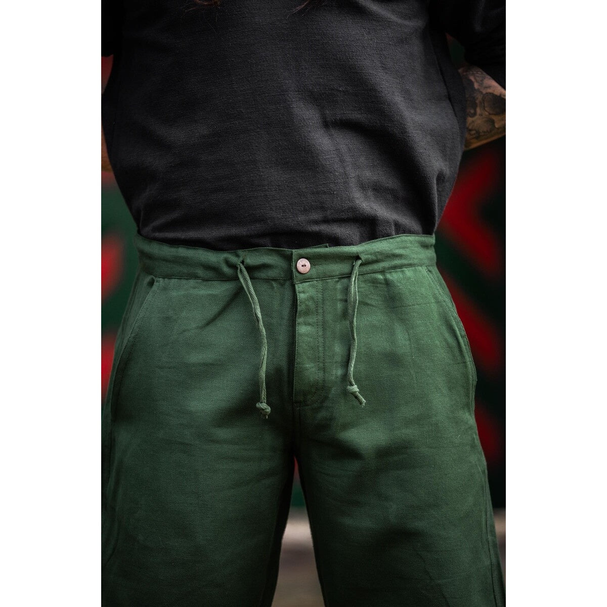 Imagen del producto Pantalón medieval Dirk verde