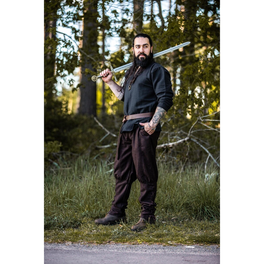 Imagen del producto Pantalón medieval de lana Jorgen marrón