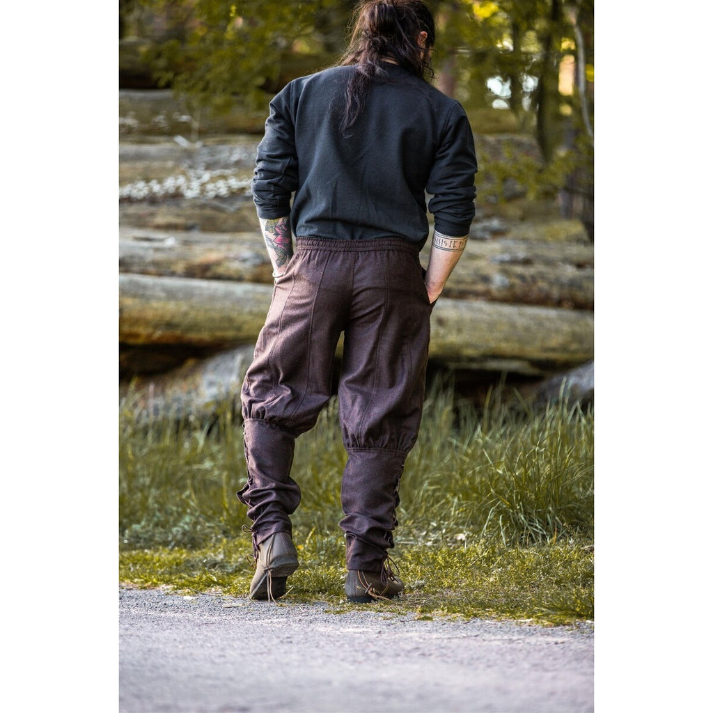 Imagen del producto Pantalón medieval de lana Jorgen marrón