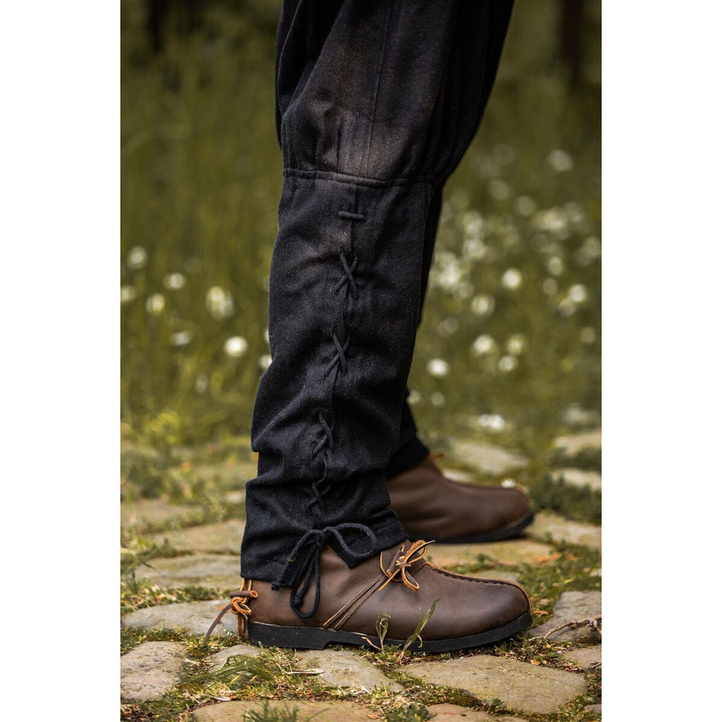 Imagen del producto Pantalón medieval de lana Jorgen negro