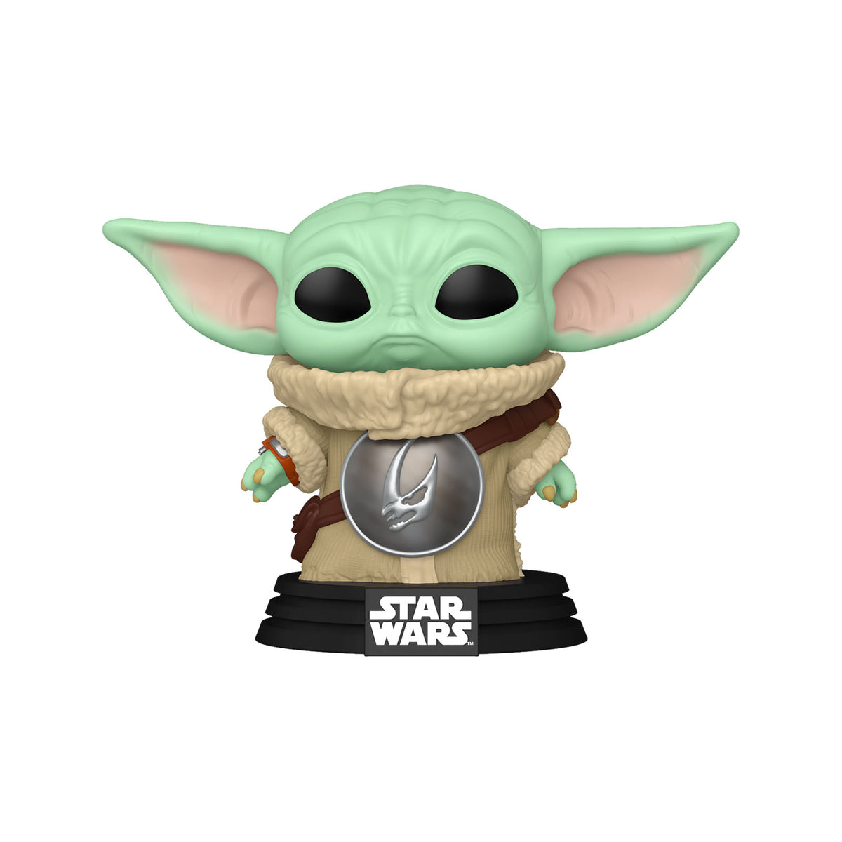 Imagen del producto Grogu con armadura pectoral de Mudhorn figura Funko Pop Cabeza Oscilante - Star Wars The Mandalorian and Grogu