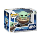 Imagen del producto Grogu en cochecito figura Funko Pop bobble-head - Star Wars The Mandalorian and Grogu