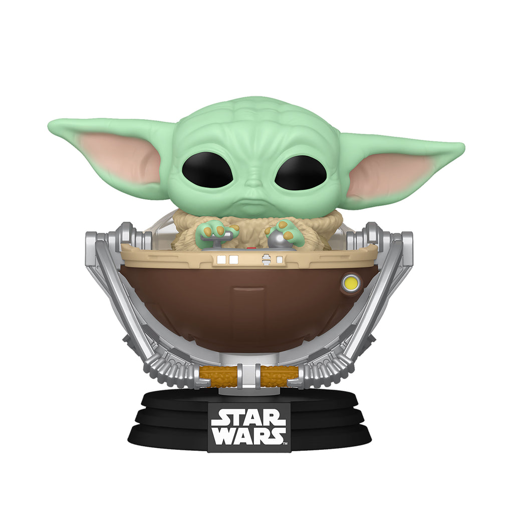 Imagen del producto Grogu en cochecito figura Funko Pop bobble-head - Star Wars The Mandalorian and Grogu