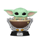 Imagen del producto Grogu en cochecito figura Funko Pop bobble-head - Star Wars The Mandalorian and Grogu