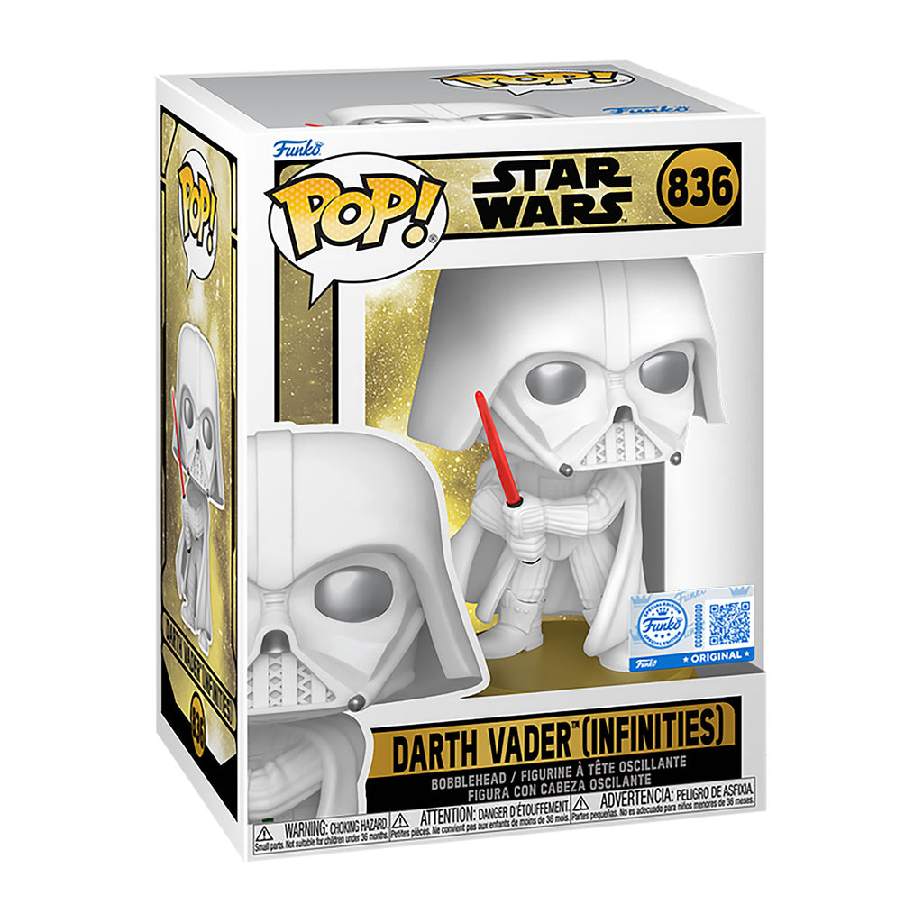 Imagen del producto Star Wars - Darth Vader Infinities figura Funko Pop con cabeza oscilante