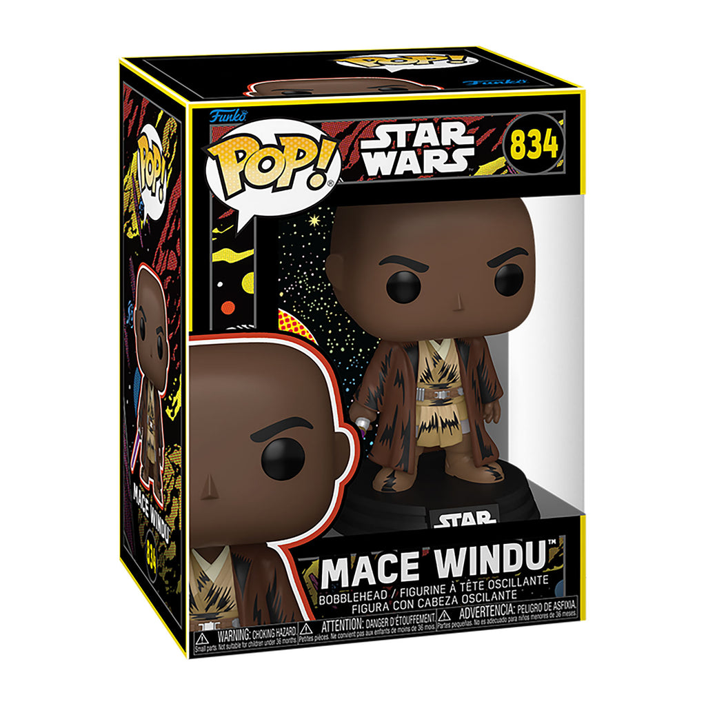 Imagen del producto Star Wars - Mace Windu Retro figura Funko Pop bobble-head