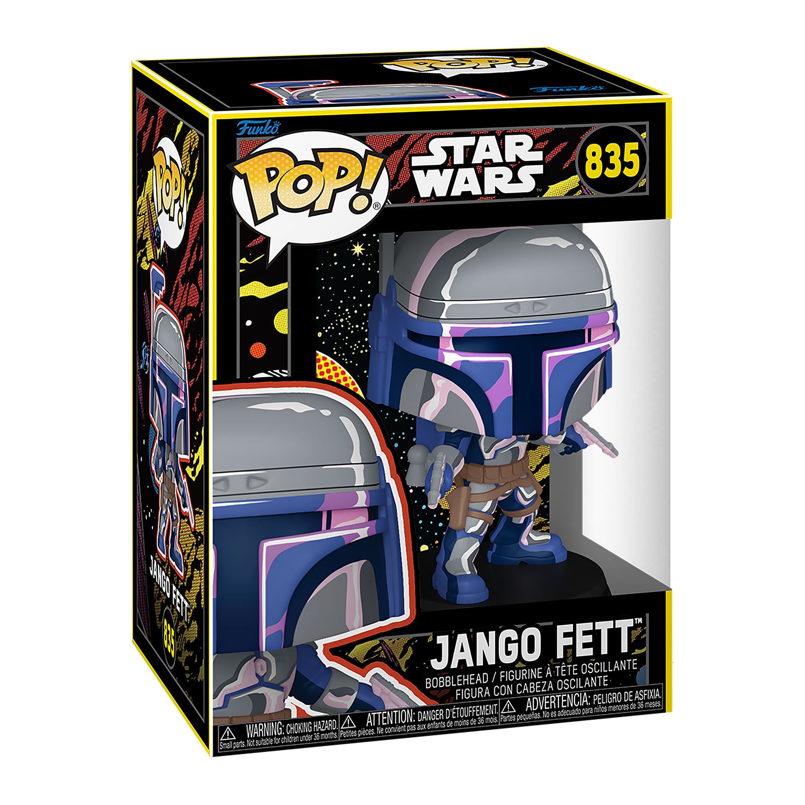 Imagen del producto Star Wars - Jango Fett Retro figura Funko Pop! cabezón