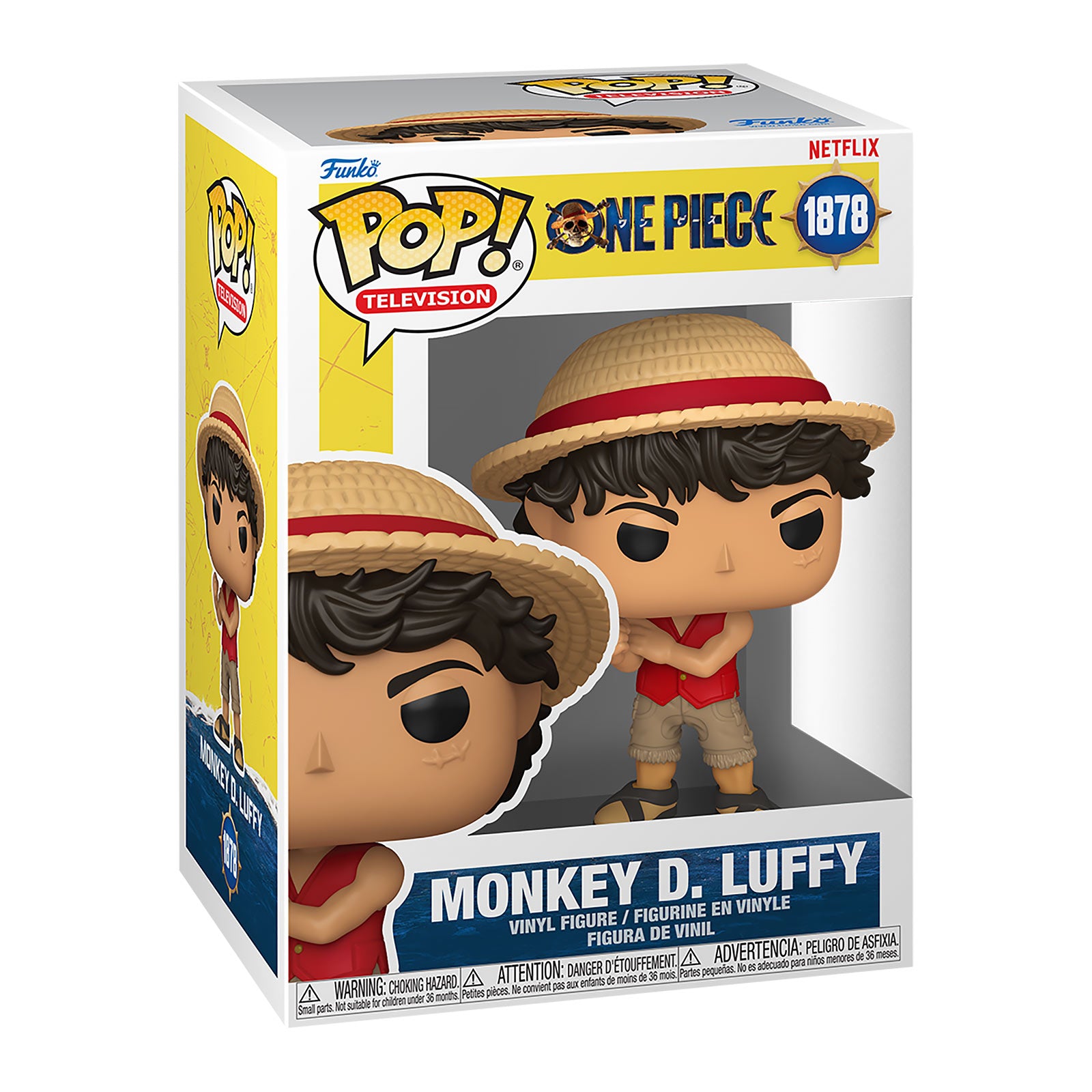 Imagen del producto One Piece Netflix - Figura Funko Pop Monkey D. Luffy