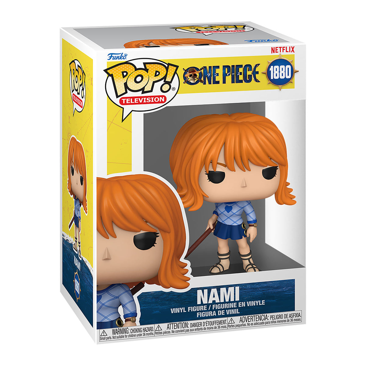 Imagen del producto One Piece Netflix - Figura Funko Pop Nami