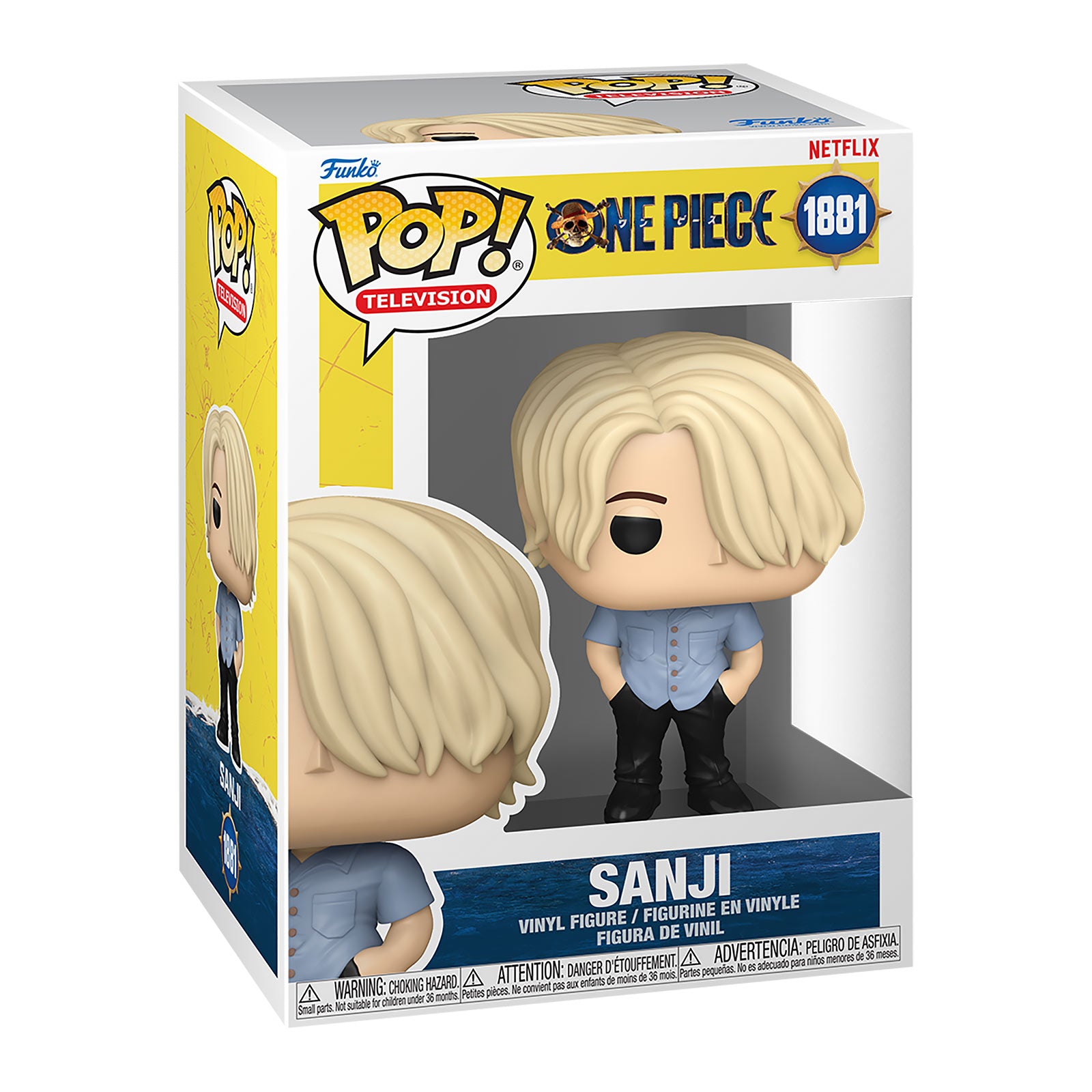 Imagen del producto One Piece Netflix - Figura Funko Pop Sanji
