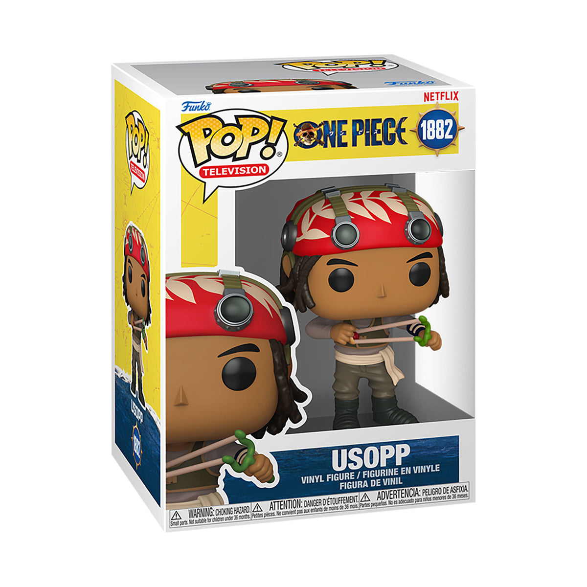 Imagen del producto One Piece Netflix - Figura Funko Pop Usopp