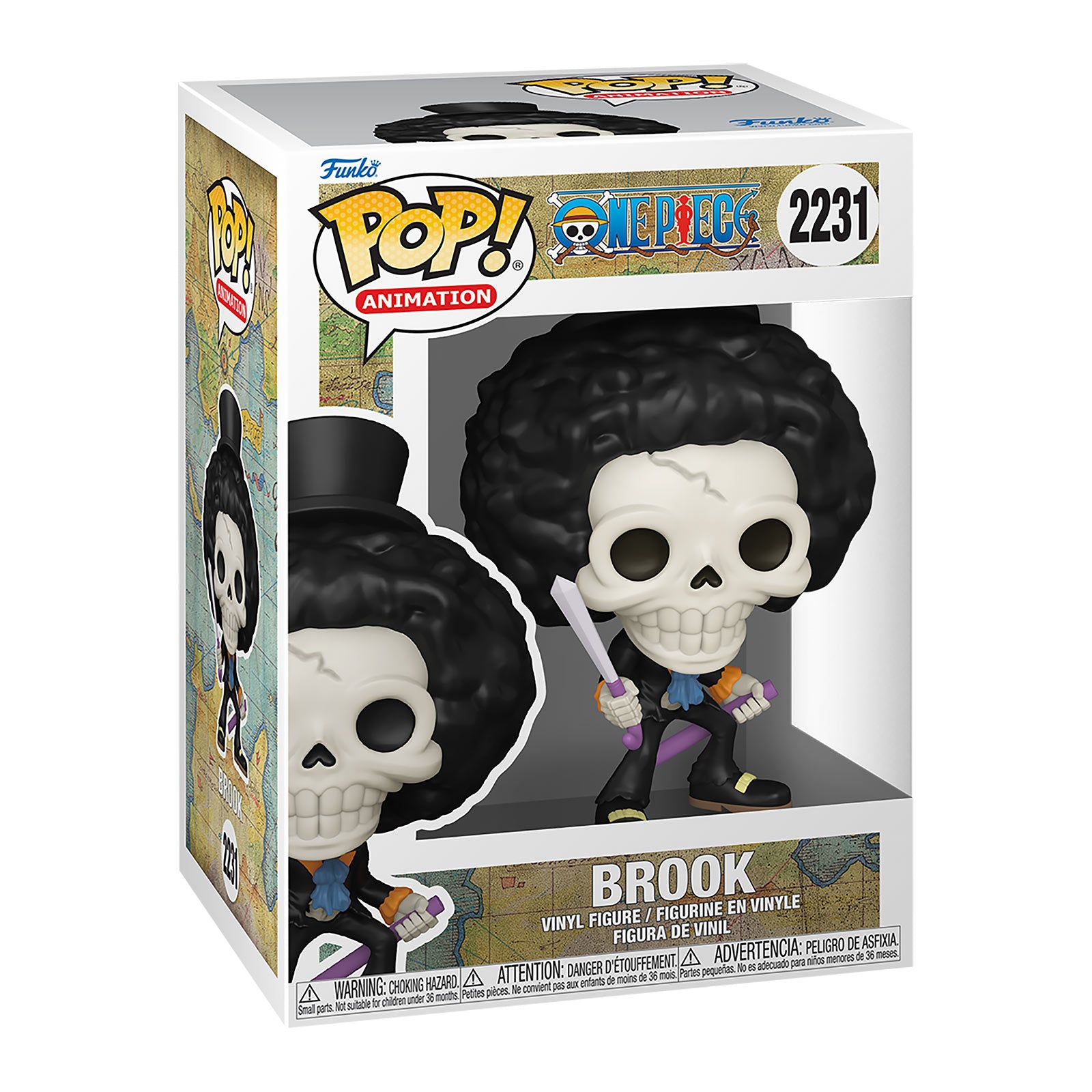 Imagen del producto One Piece – Brook con Soul Solid figura Funko Pop!