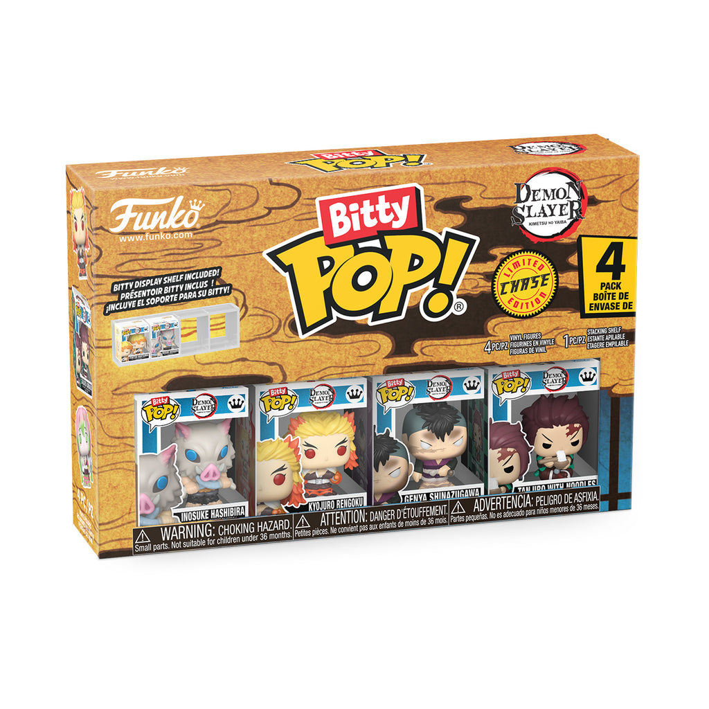 Imagen del producto Demon Slayer - Set de 4 figuras Funko Bitty Pop Serie 3
