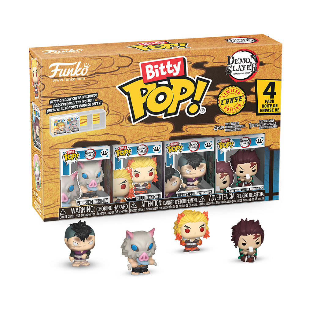 Imagen del producto Demon Slayer - Set de 4 figuras Funko Bitty Pop Serie 3