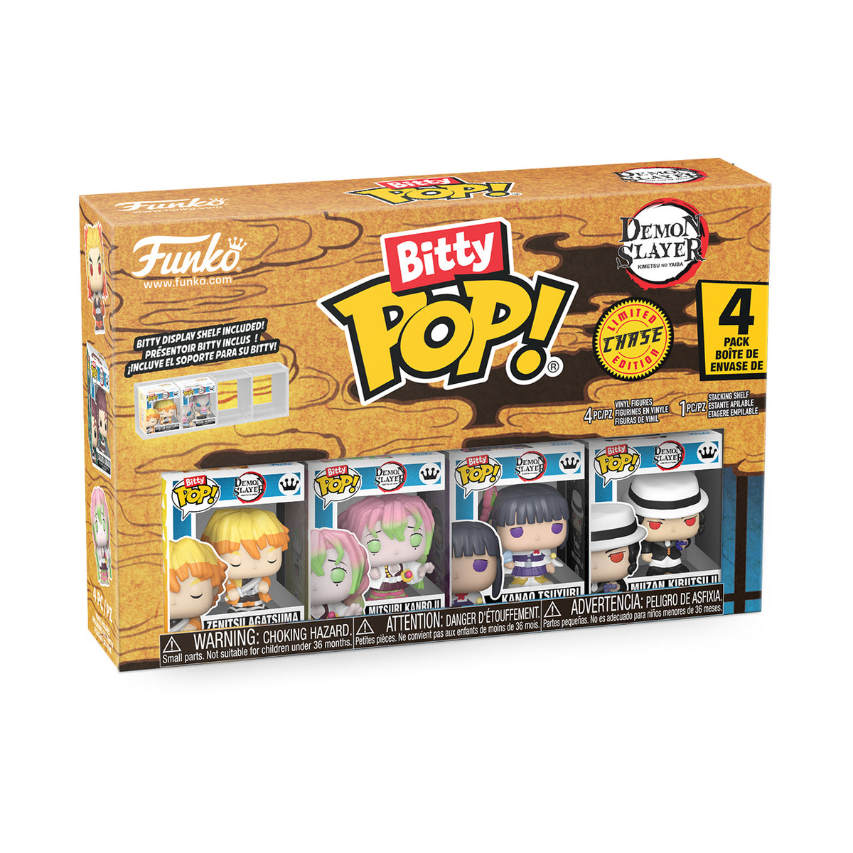 Imagen del producto Demon Slayer – Set de 4 figuras Funko Bitty Pop Serie 1