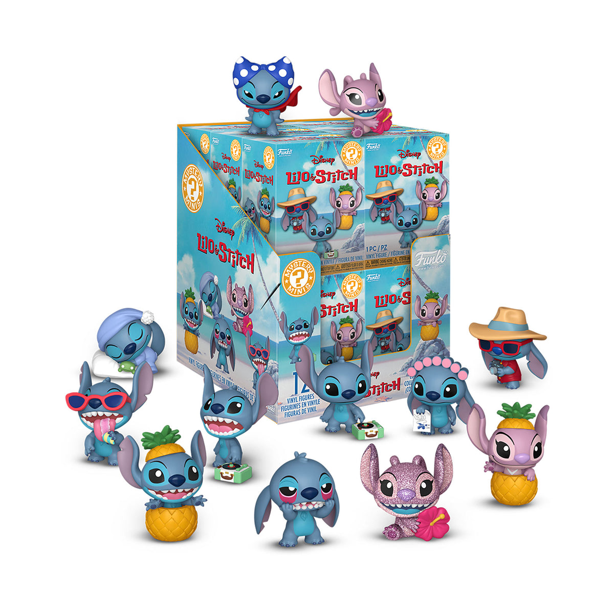 Imagen del producto Lilo & Stitch - Mystery Minis Funko Pop expositor de figuras E1093605