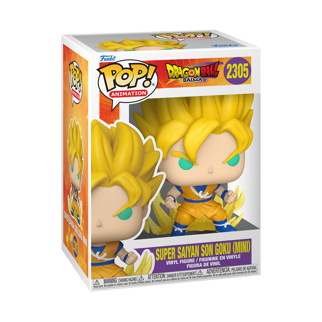 Imagen del producto Dragon Ball: Daima - Super Saiyan Son Goku (Mini) figura Funko Pop!