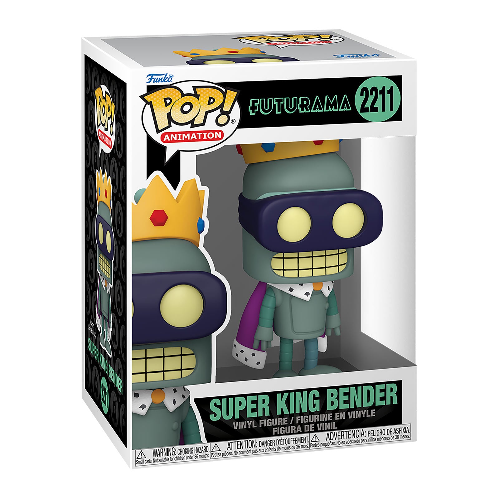 Imagen del producto Futurama - Super King Bender figura Funko Pop