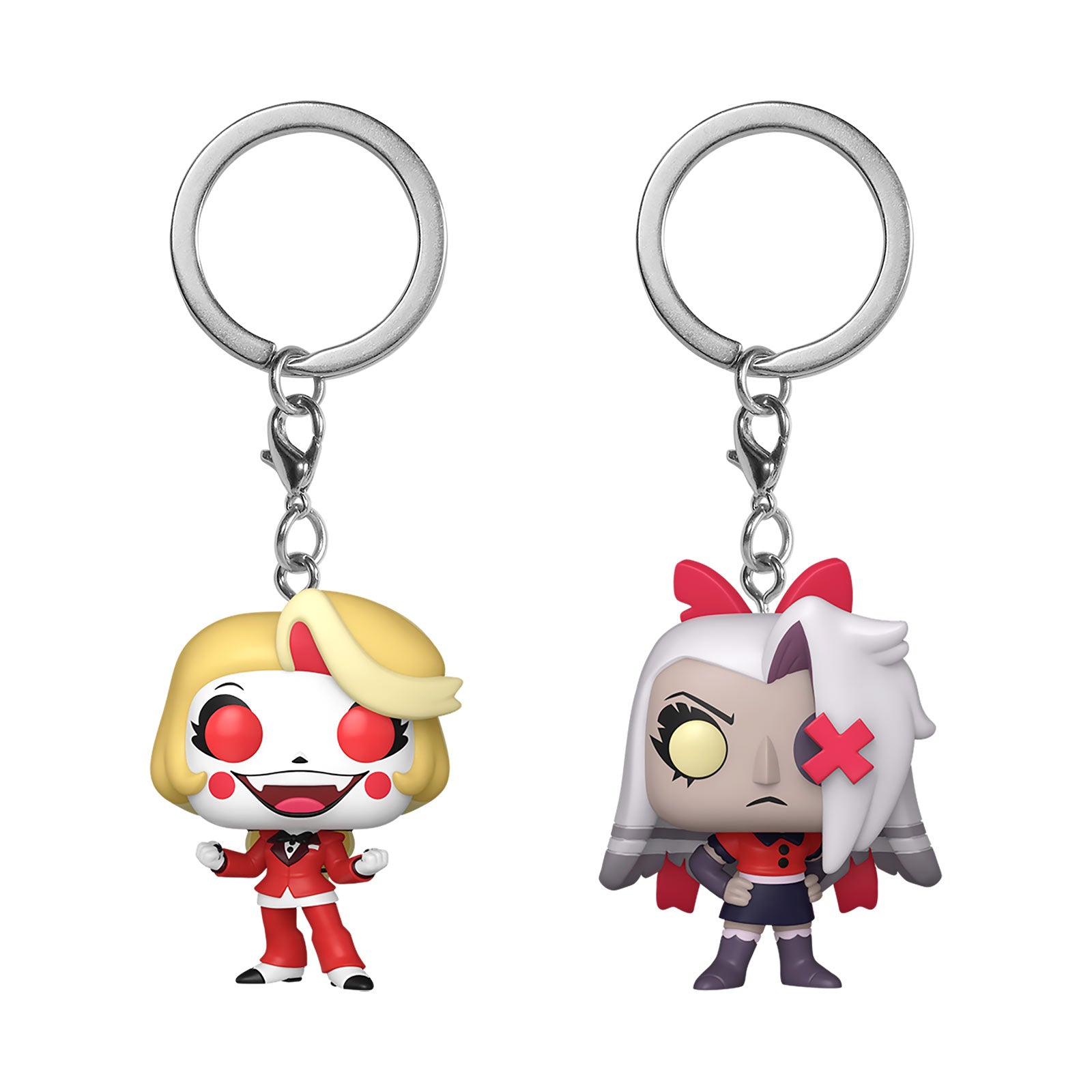 Imagen del producto Hazbin Hotel - Llavero Charlie y Vaggie set de 2