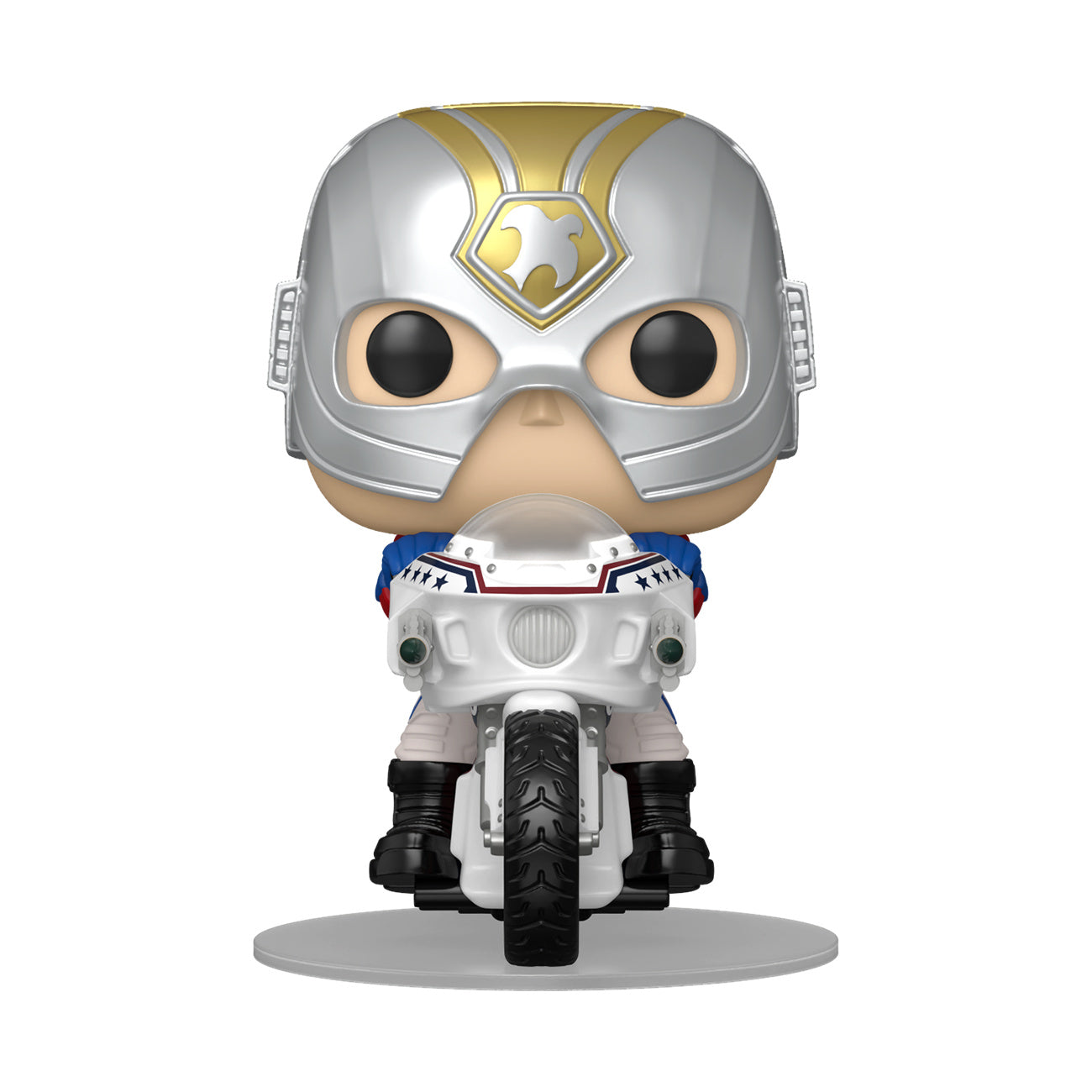 Imagen del producto Figura Funko Pop Peacemaker con Peacecycle - DC Comics